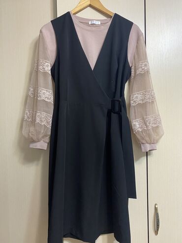 Платье S (36), M (38), цвет - Черный