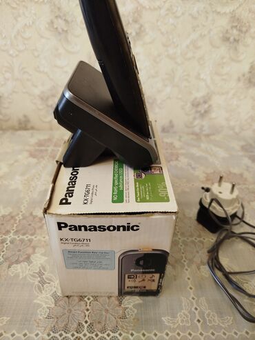telfonlar: Stasionar telefon Panasonic, Simsiz, İşlənmiş
