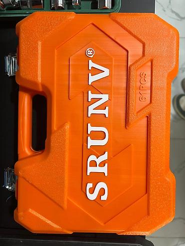 SRUNV 61 parça qol açar və bit dəsti - Portativ, möhkəm narıncı lalafo.az -da SRUNV 61 parça qol açar və bit dəsti - Portativ, möhkəm narıncı