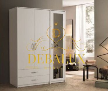 Dolablar: Yeni, Açılan, 2 qapılı Düz dolab, Qarderob, paltar dolabı, Azərbaycan — 22