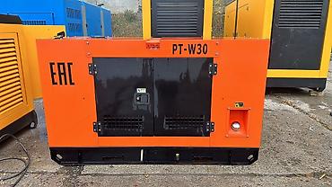 Генераторы: Дизельный генератор PT-W30 в шумозащитном кожухе Основные — 1