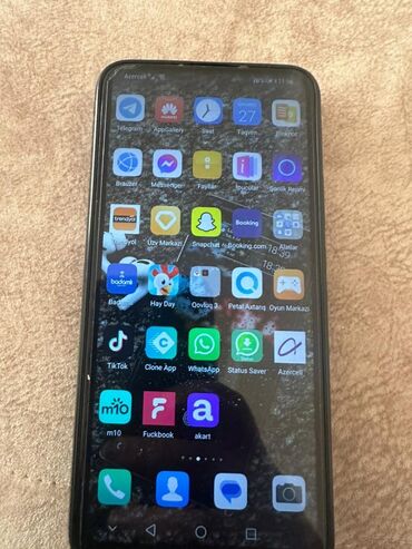 чехол для huawei: Huawei Y9, 4 GB, цвет - Черный, Отпечаток пальца, Две SIM карты