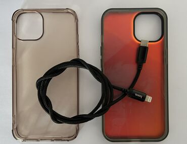 Чехлы: Чехлы для iPhone 14
USB cable для iPhone 
Все 4 вещи за 650