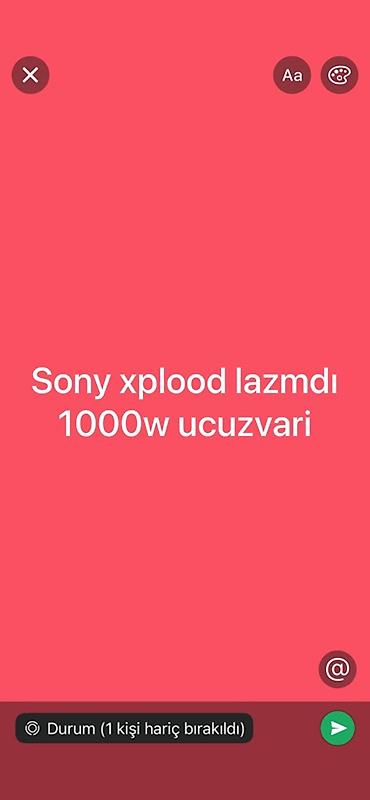 avto kalonka: Məhsul: Sony Xplod avtomobil sabvuferi/amplifikatoru Gücü: 1000W — 1