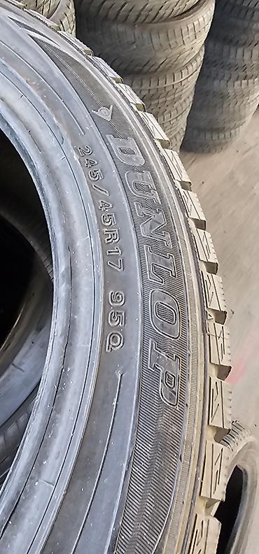 24545 r17 зима: Шины 245 / 45 / R 17, Зима, Б/у, 1 шт, Легковые, Япония, Dunlop — 3