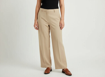 Women's Pants: Spodnie materiałowe damskie, rozmiar XL