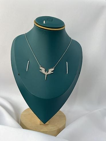 ailə qurmaq: Gümüş rəngli zərif boyunbağı kolleksiyası - Material: gümüş rəngli — 4