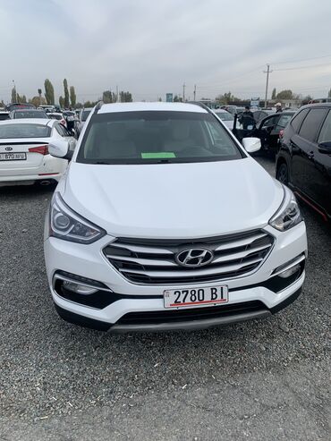 машины 300000: Hyundai Santa Fe: 2018 г., 2.4 л, Автомат, Бензин, Кроссовер