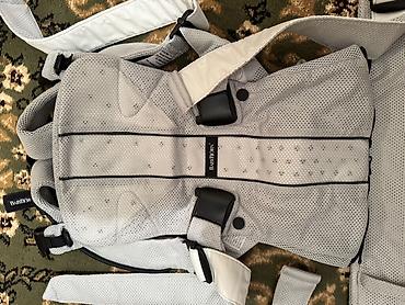 маленький мишка: Эргорюкзак-переноска BabyBjorn в светло-сером цвете. Удобная — 2