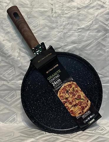 maxi staklene case: Granitni tiganj za palačinke 24X1.7cm NOVO. Opis proizvoda: Ovaj — 9