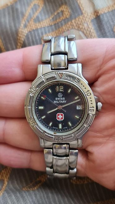 alpha saphir satovi: Swiss Military muški ručni sat – Swiss Made - Kvarcni mehanizam — 7