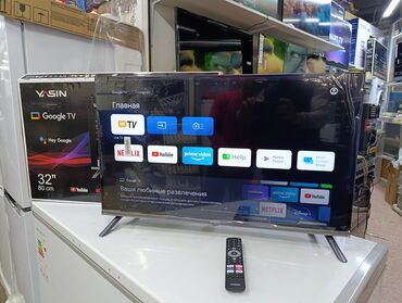 телевизор sanyo: Срочная Акция Телевизор ясин 32g11 android, 81 см диагональ, с