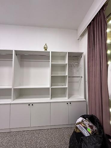 Оборудование для магазинов: Mağaza üçün vitrinalar və asma sistemləri - Rəng: ağ - Material — 2