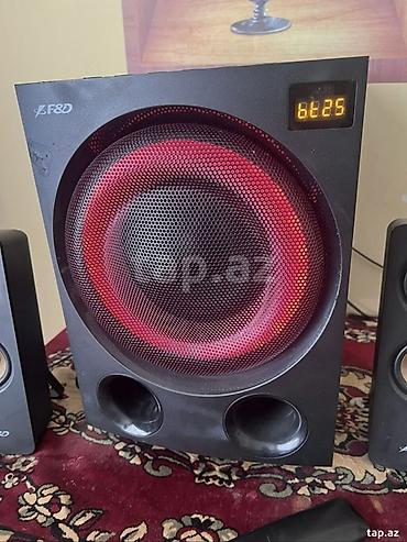 televizor 2 ci el: İşlənmiş F&D Kolonka, Növ - Akustik, rəng - Qara — 1