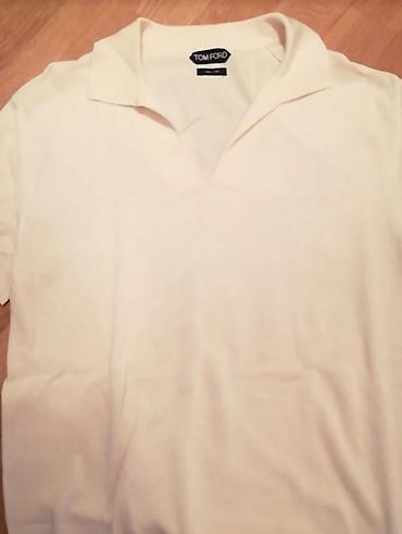 10 sabo: Futbolka, Tom Ford, S, rəng - Ağ — 5
