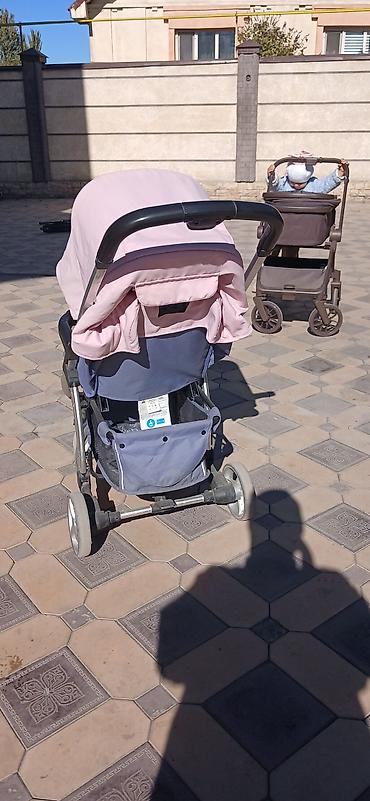 Коляска, Babystone, цвет - Розовый, Б/у, Самовывоз at lalafo.kg Коляска, Babystone, цвет - Розовый, Б/у, Самовывоз