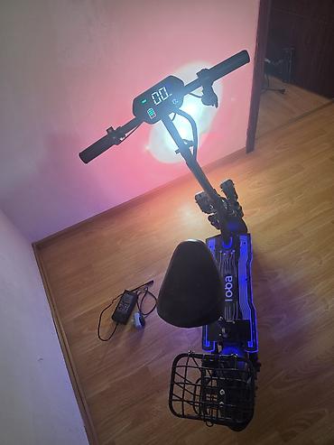 toba elektrikli scooter: Elektrik skuter – Toba - Güclü elektrik mühərriki və iri profilli — 3