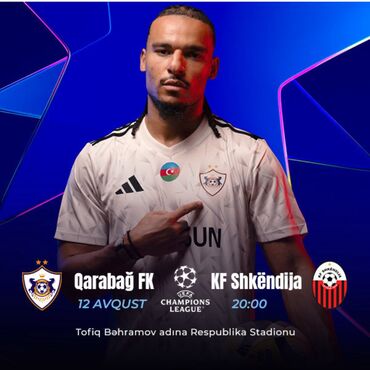 Hovuzlar: Qarabağ FK - KF Shkëndija matçına 2 VİP bilet. Bir biletin rəsmi