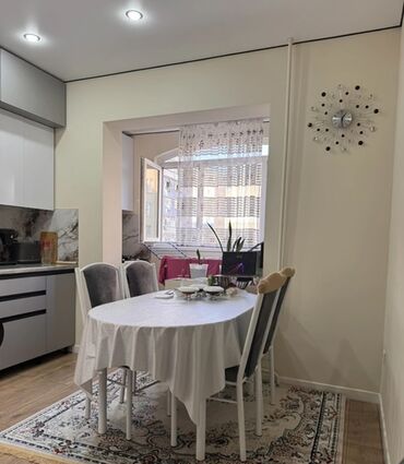сдается 2 комнатная квартира в джале: 1 комната, 42 м², 106 серия, 2 этаж, Евроремонт