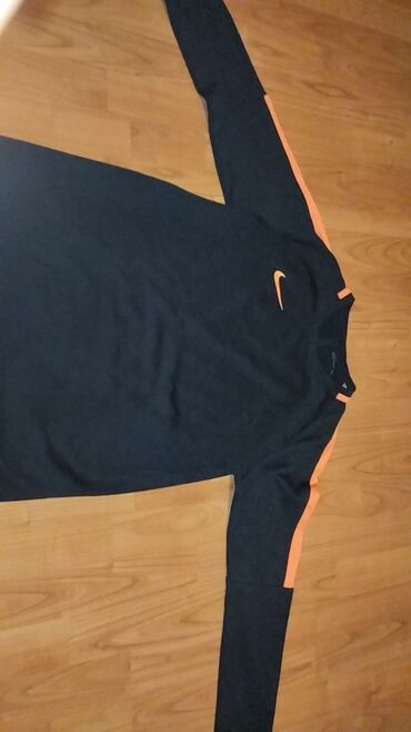 Hoodies: Nike, M (EU 38), Single-colored, color - Black