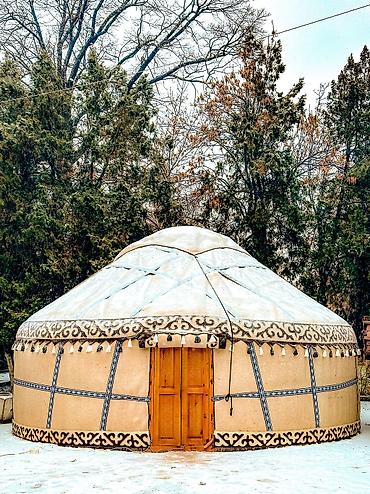 Аренда юрт: Аренда юрты, Каркас Деревянный, 85 баш, Казан, Самовар, Посуда — 14