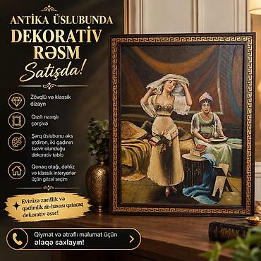Ketan uzerinde Tablo 200 azn satilir‼️olcu 1.02×93 unvan azadliq pr