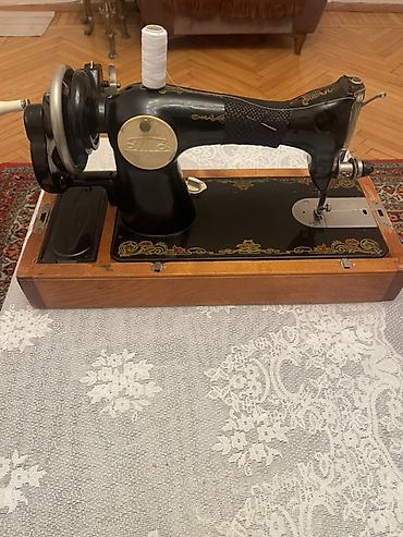 Tikiş maşınları: Mexaniki tikiş maşını – stolüstü, qoldan fırladılan model — 5