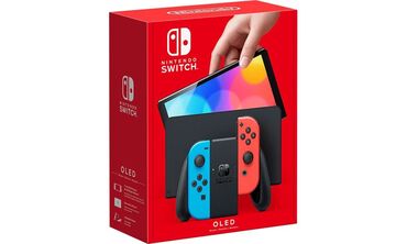 Nintendo Switch: ПРОДАЮ «Nintendo Switch OLED (red/blue)» Покупала в 02/07/2023 года и