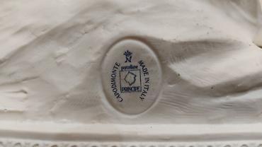 at figurları: İtaliya istehsalı Capodimonte Principe porselen heykəl - Mövzu: İki — 3