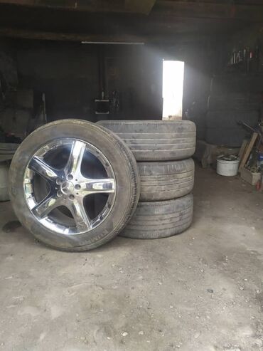 Диски: Литые Диски R 19 Mercedes-Benz, Комплект, отверстий - 5, Б/у — 3