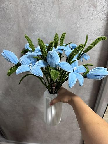 осы: Цветы, которые никогда не завянут! Ручная работа из синельной — 2