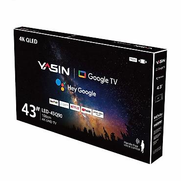 redmi 8pro: Телевизор YASIN 43" LED-43Q90 (4K QLED, Google TV) - Диагональ: 43" — 1
