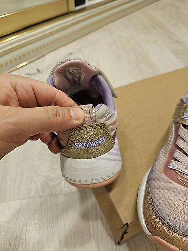 ortopedik ayaqqabi magazasi: Rəng - Yasəmən Krossovkalar, Skechers, Ölçü: 30, Qız üçün — 5