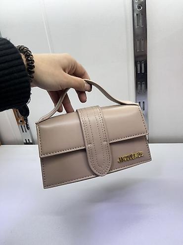 michel kors: Мини-сумка Jacquemus Le Chiquito, бежевый нюд - Компактная — 1