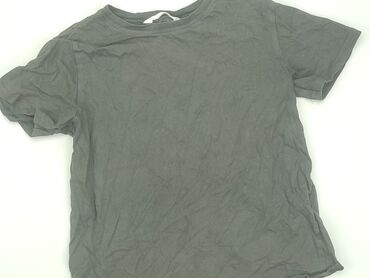 kombinezon czarny letni: T-shirt, H&M, 12 years, 146-152 cm, condition - Good