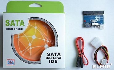 жёсткие диски: Адаптер-контроллер IDE-SATA и SATA-IDE в Оше. Позволяет подключать