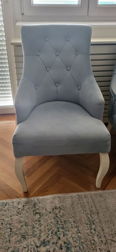 Sofe i kaučevi: Simpo trosed u kozi, ocuvan bez ostecenja, dim. 210*90cm i dve stolice — 8