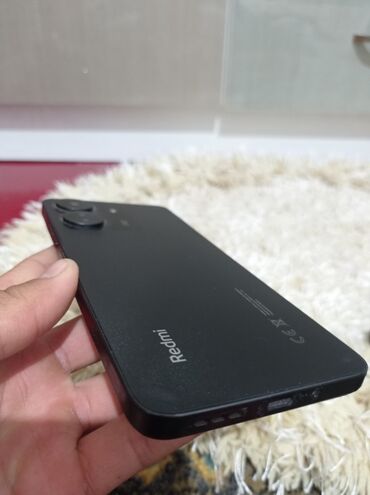 бэу телефон: Redmi, Redmi 13C, Б/у, 256 ГБ, цвет - Черный, 2 SIM