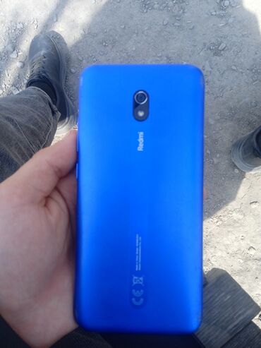 телефоны редмт: Xiaomi, Redmi 8A, Б/у, 64 ГБ, цвет - Голубой, 2 SIM