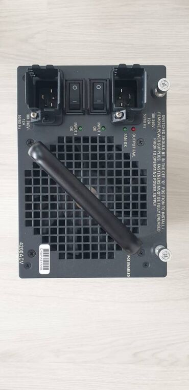 блоки питания для серверов hp hewlett packard: Блок питания Cisco PWR-C45-4200ACV PoE для Catalyst 4500E, Sony