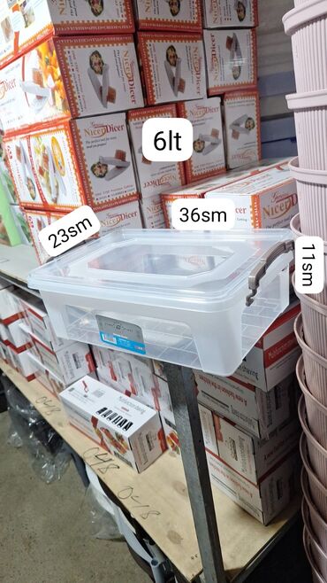 Yemək konteynerləri: Saxlama qabi saxlama qablari erzaq qablari xaladennik qablari smotr — 9