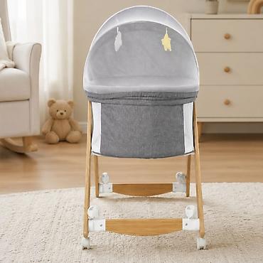 Beşiklər: 🆕 **Yeni Gəldi – Körpələr üçün Qatlana Bilən Beşik** 👶💛 ✨ Körpənizin — 5