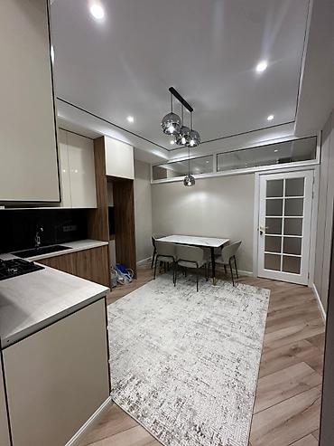 1114: 2 комнаты, 50 м², Асанбай мкр Элитка, 11 этаж, Евроремонт — 6