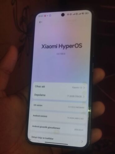 mi 8: Xiaomi 13, 256 GB, rəng - Qara