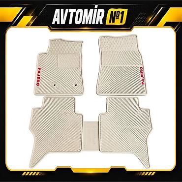 Mitsubishi Pajero 2006-2026 üçün salon rezin ayaqaltı Mitsubishi