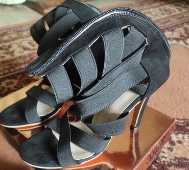 обувь термо: Туфли Aigle, 38, цвет - Черный