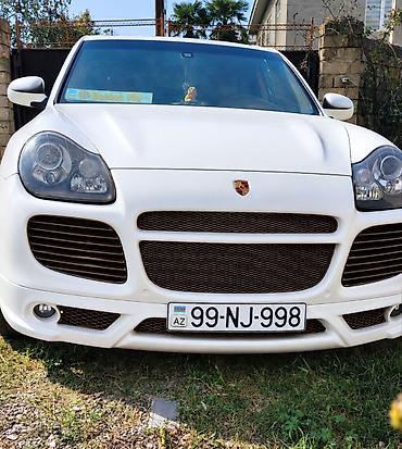 latun satisi: Porsche Cayenne, ağ rəng, 5 qapılı SUV Xarici: - Ağ kuzov — 1
