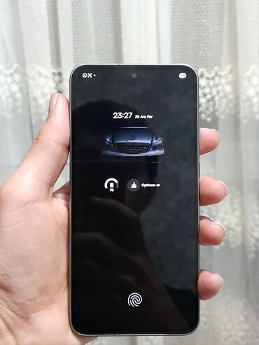 Samsung: Samsung Galaxy A56, 256 GB, rəng - Boz, Barmaq izi — 4