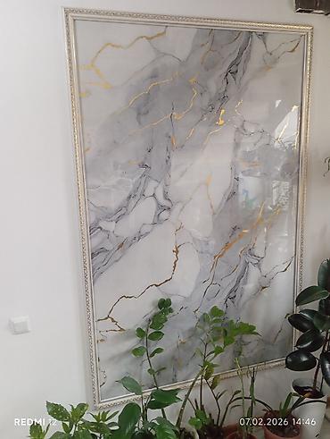 Панно: Декоративдүү гибкий мрамор менен ремонт жасайбыз — 3