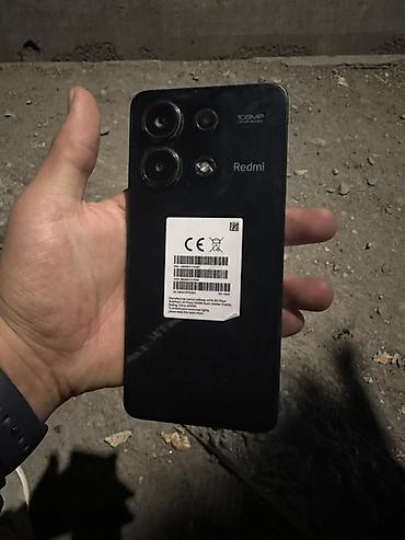 a 13: Redmi, Redmi Note 13, Б/у, 128 ГБ, цвет - Черный, 2 SIM — 2